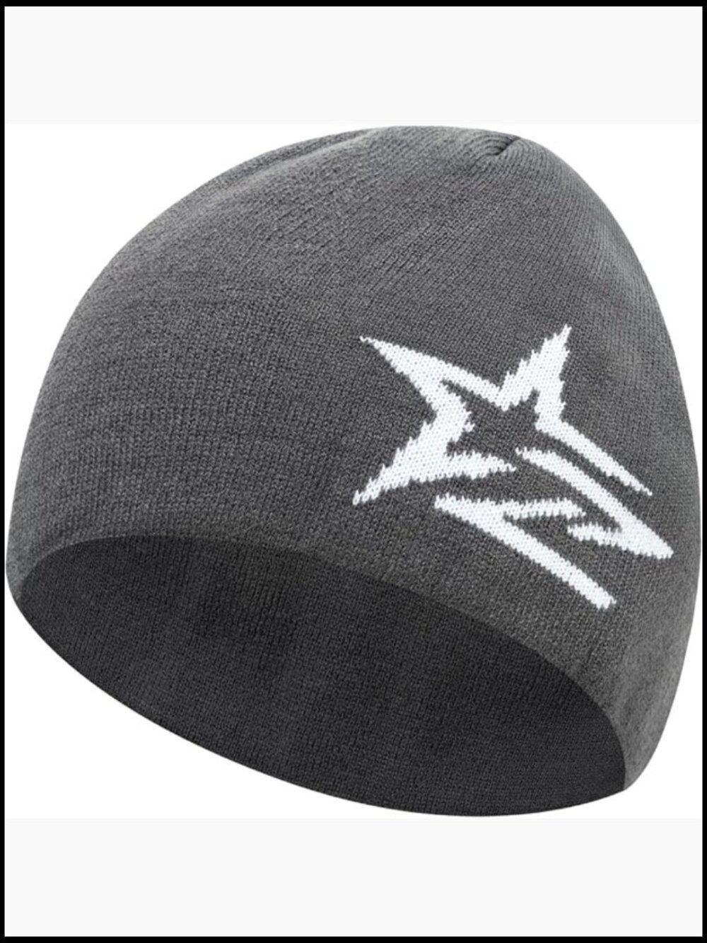 Recycled Polyester Beanie Hat Warm Thick Knit Winter Skull Cap - Picture 1 of 7